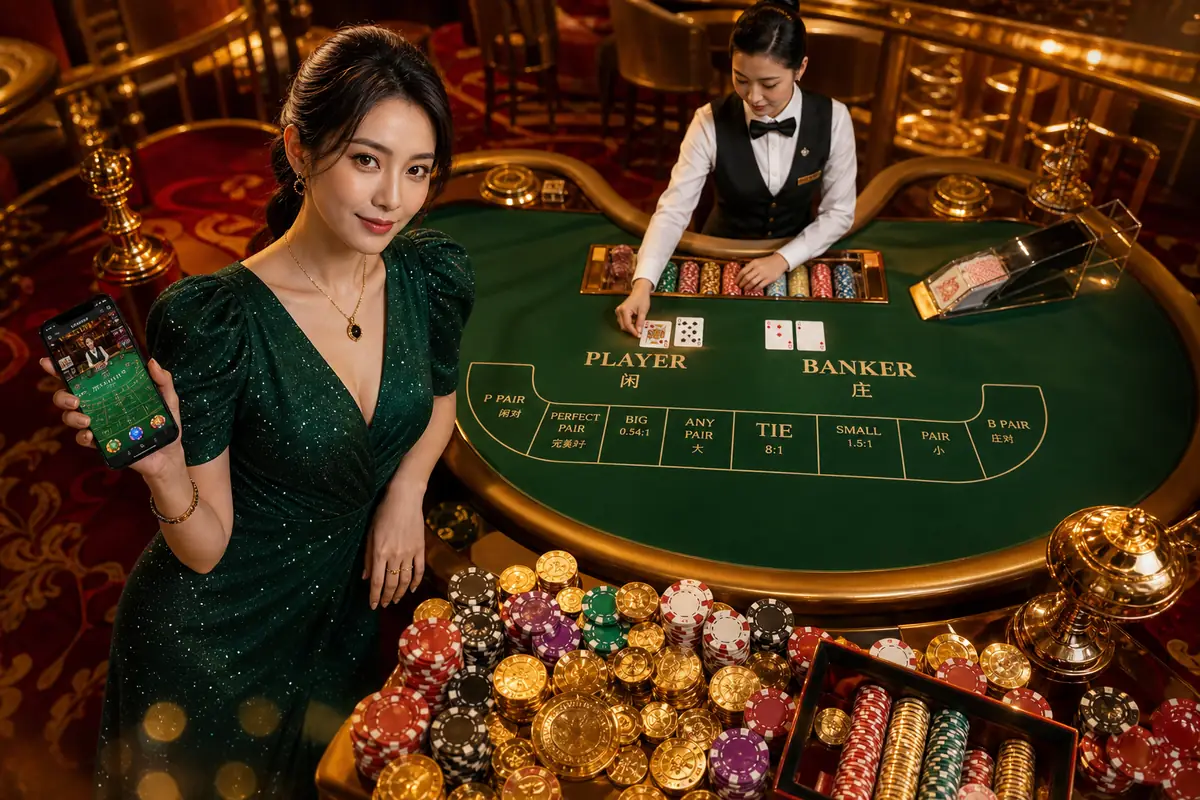 881bet লাইভ ডিলার বাকারা টেবিল